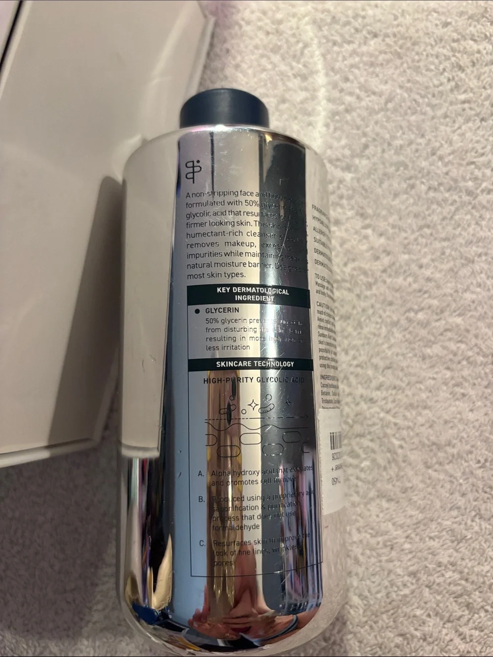Prequel Silver Cleansing Gel - Hydrating Facial Cleanser